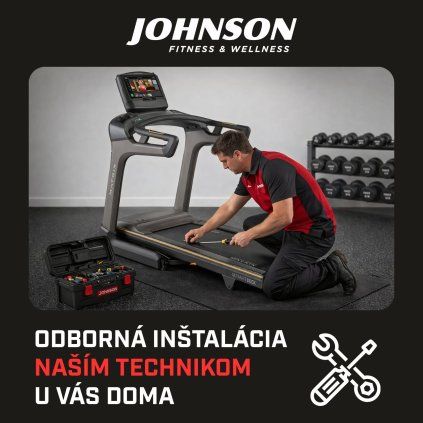 odborna instalacia fitnesss strojov johnson