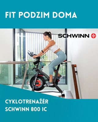 ⚡ Profesionální jízda u tebe doma! Cyklotrenažér Schwinn 800IC je ideální volbou pro náročné tréninky i pohodové cardio....